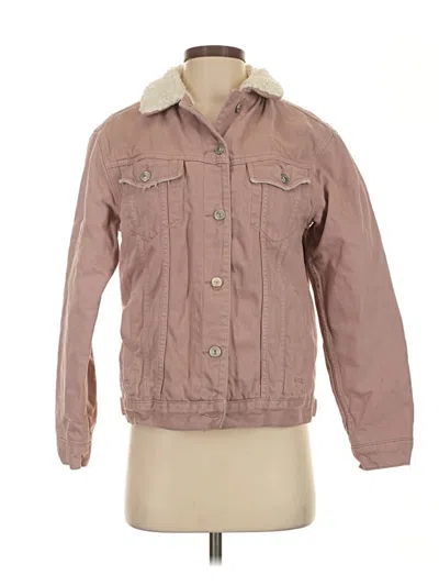 Pre-owned Topshop Jacket In Pink