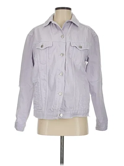 Pre-owned Topshop Jacket In Purple