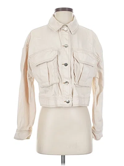 Pre-owned Topshop Jacket In White