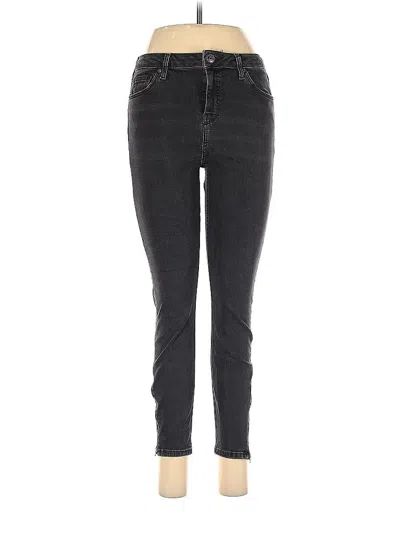 Pre-owned Topshop Jeans In Black