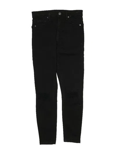 Pre-owned Topshop Jeans In Black