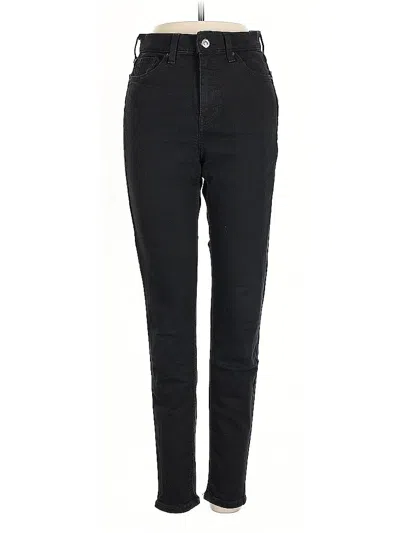 Pre-owned Topshop Jeans In Black
