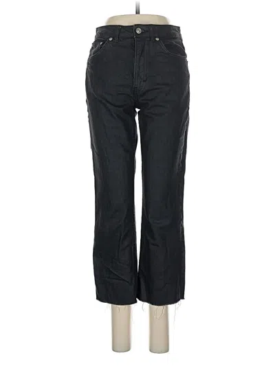 Pre-owned Topshop Jeans In Black