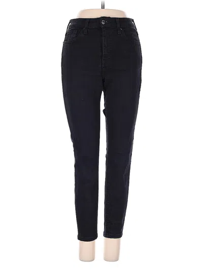 Pre-owned Topshop Jeans In Black