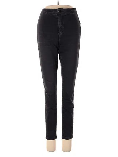 Pre-owned Topshop Jeans In Black