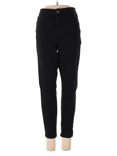 Pre-owned Topshop Jeans In Black