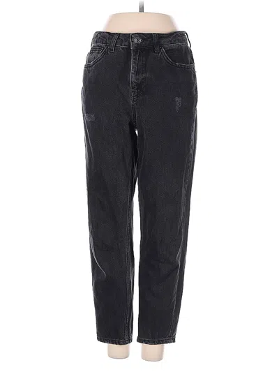 Pre-owned Topshop Jeans In Black