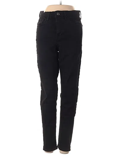 Pre-owned Topshop Jeans In Black