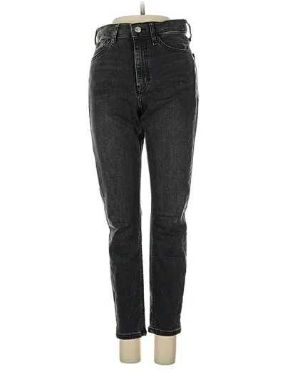Pre-owned Topshop Jeans In Black
