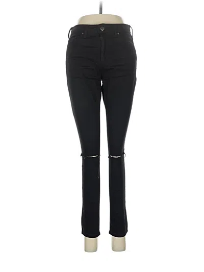 Pre-owned Topshop Jeans In Black