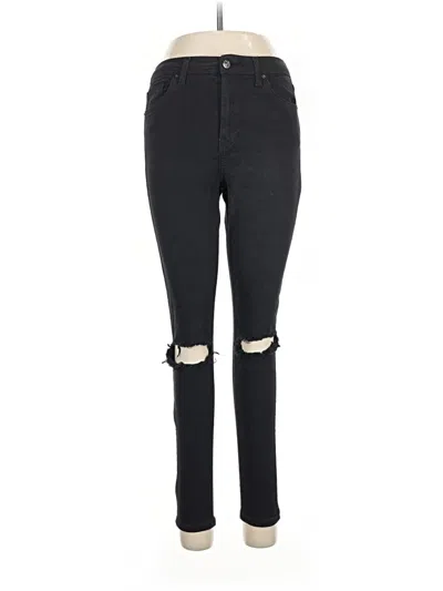 Pre-owned Topshop Jeans In Black