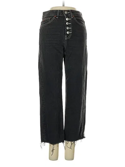 Pre-owned Topshop Jeans In Black