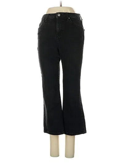 Pre-owned Topshop Jeans In Black