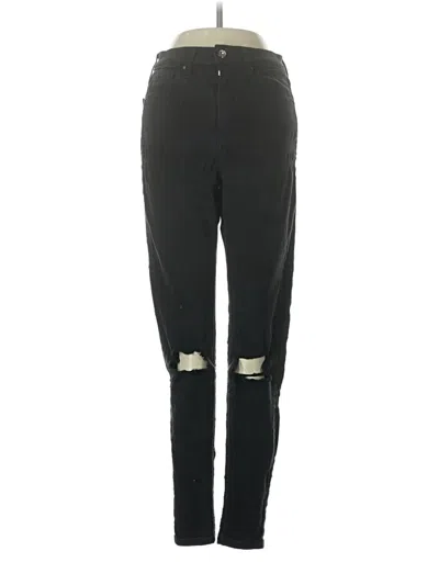 Pre-owned Topshop Jeans In Black