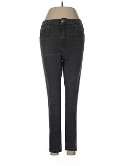 Pre-owned Topshop Jeans In Black