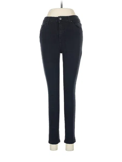Pre-owned Topshop Jeans In Black