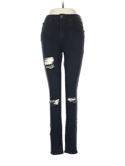 Pre-owned Topshop Jeans In Black