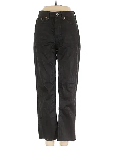 Pre-owned Topshop Jeans In Black