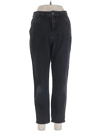 Pre-owned Topshop Jeans In Black