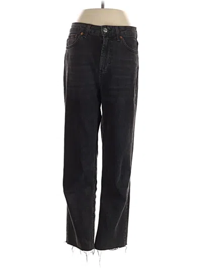 Pre-owned Topshop Jeans In Black