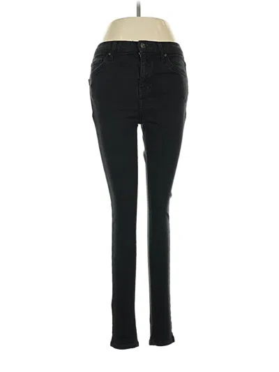 Pre-owned Topshop Jeans In Black