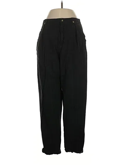 Pre-owned Topshop Jeans In Black