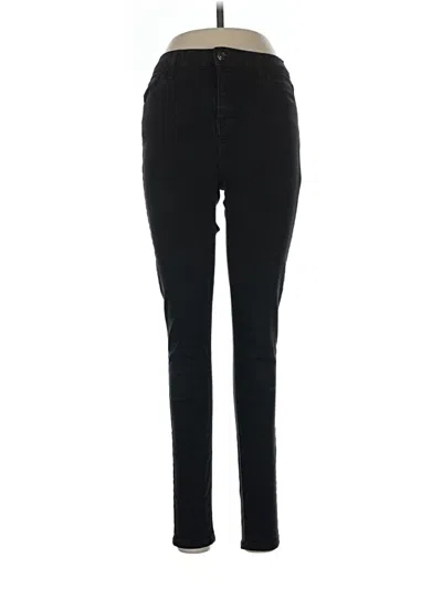 Pre-owned Topshop Jeans In Black
