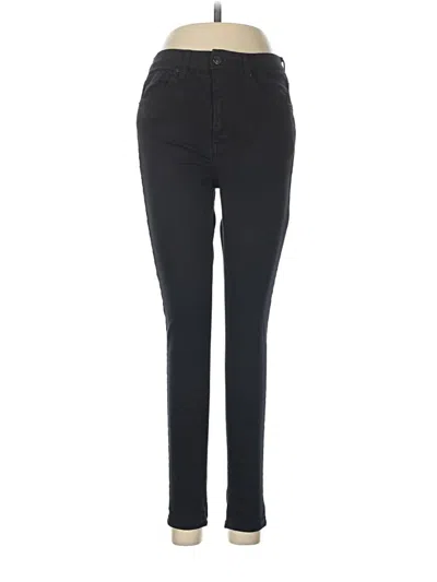 Pre-owned Topshop Jeans In Black