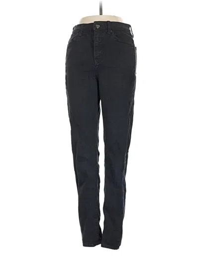 Pre-owned Topshop Jeans In Black