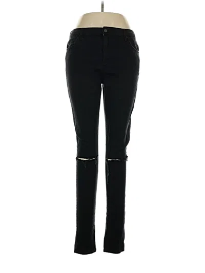 Pre-owned Topshop Jeans In Black