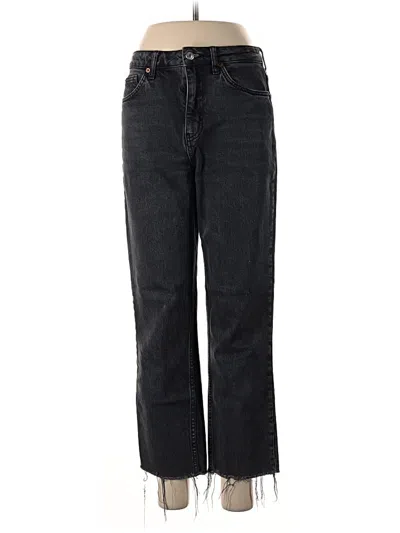 Pre-owned Topshop Jeans In Black