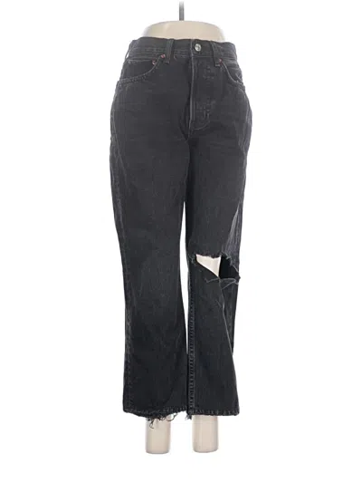 Pre-owned Topshop Jeans In Black