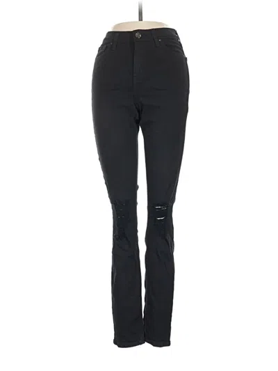 Pre-owned Topshop Jeans In Black
