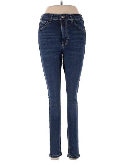 Pre-owned Topshop Jeans In Blue