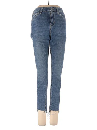 Pre-owned Topshop Jeans In Blue