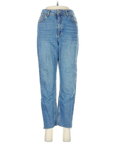 Pre-owned Topshop Jeans In Blue