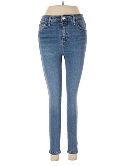 Pre-owned Topshop Jeans In Blue