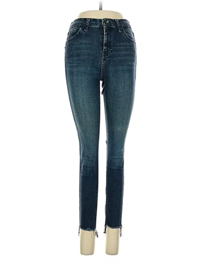 Pre-owned Topshop Jeans In Blue
