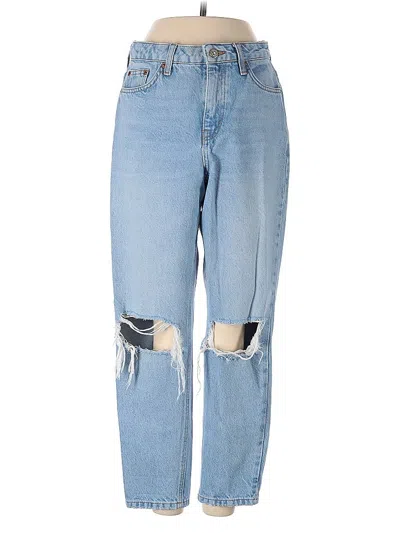 Pre-owned Topshop Jeans In Blue