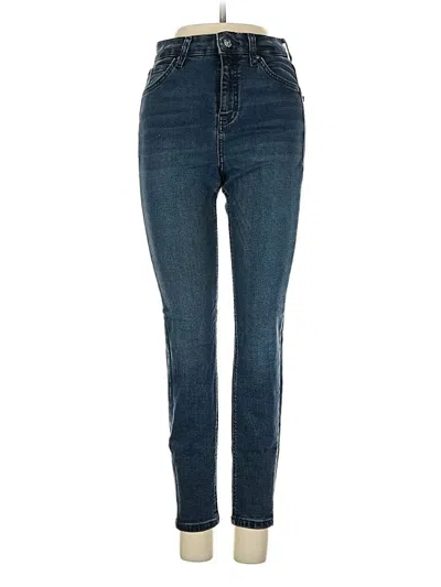 Pre-owned Topshop Jeans In Blue