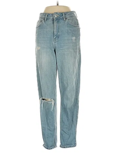 Pre-owned Topshop Jeans In Blue