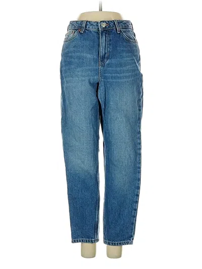 Pre-owned Topshop Jeans In Blue
