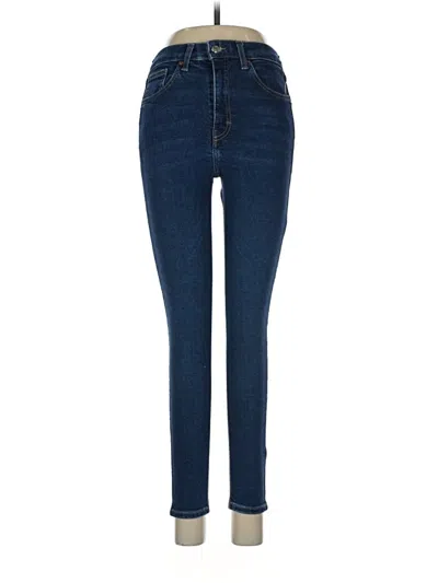 Pre-owned Topshop Jeans In Blue