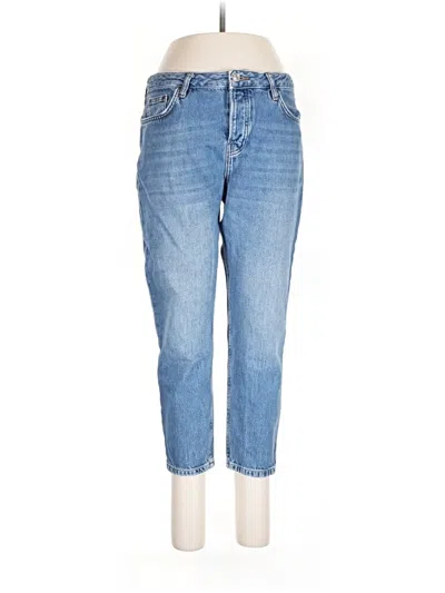 Pre-owned Topshop Jeans In Blue