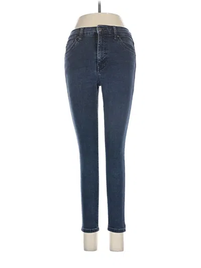 Pre-owned Topshop Jeans In Blue
