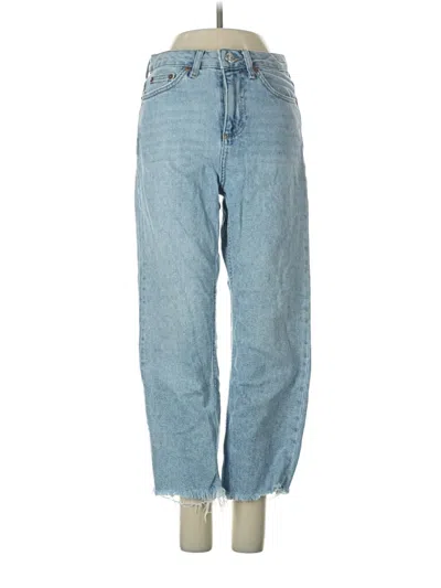 Pre-owned Topshop Jeans In Blue