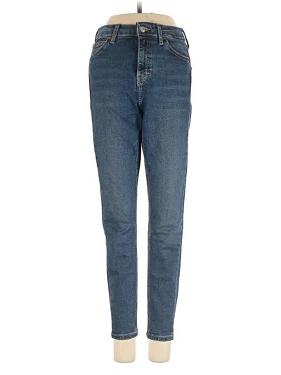 Pre-owned Topshop Jeans In Blue