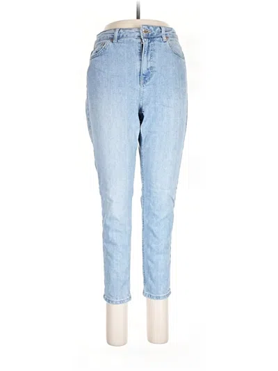 Pre-owned Topshop Jeans In Blue