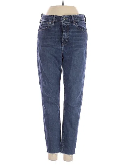 Pre-owned Topshop Jeans In Blue