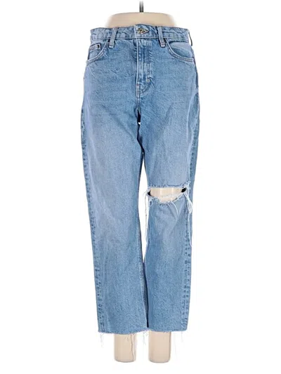 Pre-owned Topshop Jeans In Blue